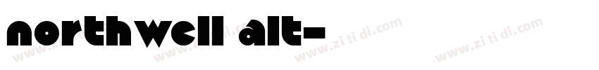 northwell alt字体转换